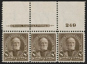 Sale 1251, Lot 1199, 1895 Watermarked Bureau Issue (Scott 264-278)
