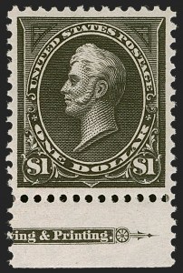 Sale 1251, Lot 1207, 1895 Watermarked Bureau Issue (Scott 264-278)