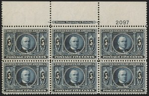 Sale Number 1251, Lot Number 1274, 1904 Louisiana Purchase Issue (Scott 323-327)