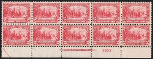 Sale 1251, Lot 1279, 1907 Jamestown Issue (Scott 328-330)
