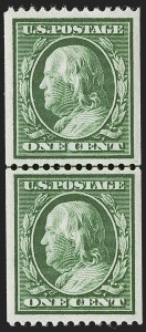 Sale Number 1251, Lot Number 1288, 1908-10 Washington-Franklin Issues (Scott 331-356)
