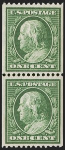 Sale 1251, Lot 1290, 1908-10 Washington-Franklin Issues (Scott 331-356)