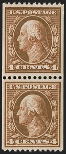 Sale 1251, Lot 1295, 1908-10 Washington-Franklin Issues (Scott 331-356)