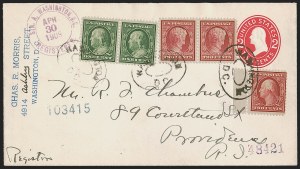 Sale 1251, Lot 1310, 1909 Bluish Paper Issue (Scott 357-366)