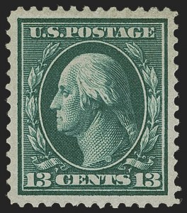 Sale Number 1251, Lot Number 1320, 1909 Bluish Paper Issue (Scott 357-366)