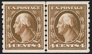 Sale 1251, Lot 1347, 1910-13 Washington-Franklin Issue (Scott 374-396)