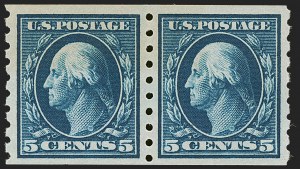 Sale 1251, Lot 1351, 1910-13 Washington-Franklin Issue (Scott 374-396)