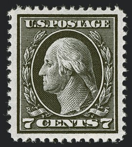 Sale 1251, Lot 1359, 1912-14 Washington-Franklin Issue (Scott 405-423)