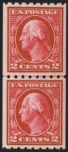 Sale 1251, Lot 1362, 1912-14 Washington-Franklin Issue (Scott 405-423)