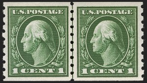 Sale 1251, Lot 1363, 1912-14 Washington-Franklin Issue (Scott 405-423)