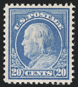 Sale 1251, Lot 1365, 1912-14 Washington-Franklin Issue (Scott 405-423)