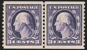Sale 1251, Lot 1379, 1913-15 Washington-Franklin Issues (Scott 424-461)