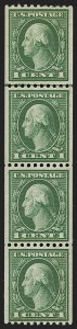 Sale 1251, Lot 1387, 1913-15 Washington-Franklin Issues (Scott 424-461)