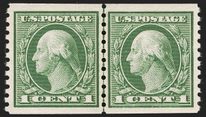 Sale 1251, Lot 1393, 1913-15 Washington-Franklin Issues (Scott 424-461)