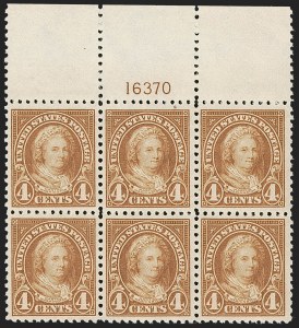 Sale 1251, Lot 1495, 1922-25 Issues (Scott 551-573a)