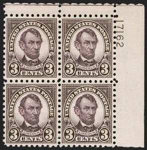 Sale 1251, Lot 1522, 1923-29 Issues (Scott 575-606a)
