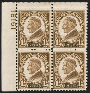 Sale 1251, Lot 1555, Kans.-Nebr. Overprints (Scott 658-679)