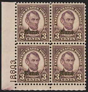 Sale 1251, Lot 1557, Kans.-Nebr. Overprints (Scott 658-679)