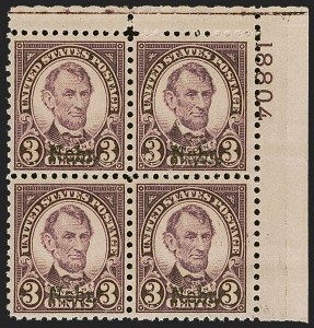 Sale 1251, Lot 1566, Kans.-Nebr. Overprints (Scott 658-679)
