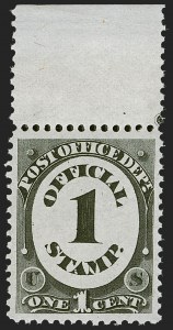 Sale 1251, Lot 1647, Officials thru Parcel Post