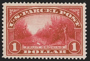 Sale 1251, Lot 1651, Officials thru Parcel Post