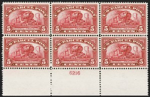 Sale 1251, Lot 1655, Officials thru Parcel Post