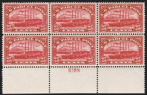 Sale 1251, Lot 1658, Officials thru Parcel Post