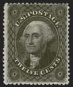 Sale 1254, Lot 506, The Mulholland Collection of Specimens - 1847 thru 1867 Issues