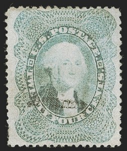 Sale 1254, Lot 507, The Mulholland Collection of Specimens - 1847 thru 1867 Issues