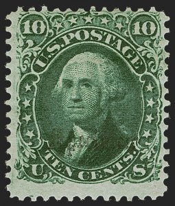 Sale 1254, Lot 514, The Mulholland Collection of Specimens - 1847 thru 1867 Issues