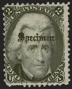 Sale 1254, Lot 516, The Mulholland Collection of Specimens - 1847 thru 1867 Issues