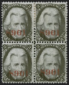 Sale 1254, Lot 529, The Mulholland Collection of Specimens - 1847 thru 1867 Issues