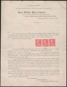 Sale 1254, Lot 565, The Mulholland Collection of Specimens - Columbians thru Back-of-Book, Possessions