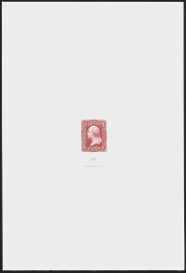 Sale 1254, Lot 601, The Jan Hofmeyr Collection of 3c 1861-68 - Proofs, Off-Cover