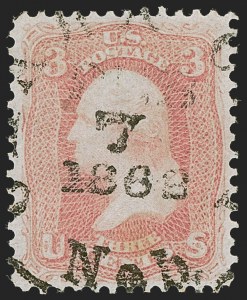 Sale 1254, Lot 607, The Jan Hofmeyr Collection of 3c 1861-68 - Proofs, Off-Cover