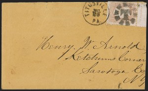 Sale 1254, Lot 634, The Jan Hofmeyr Collection of 3c 1861-68 - On-Cover