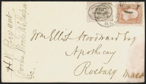 Sale 1254, Lot 637, The Jan Hofmeyr Collection of 3c 1861-68 - On-Cover