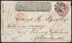 Sale 1254, Lot 642, The Jan Hofmeyr Collection of 3c 1861-68 - On-Cover