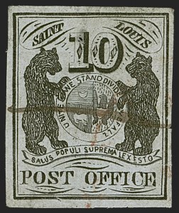 Sale 1254, Lot 703, Postmasters' Provisionals