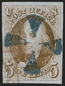 Sale 1254, Lot 708, 1847 Issue and Reproduction