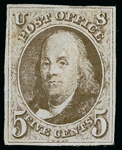 Sale 1254, Lot 714, 1847 Issue and Reproduction
