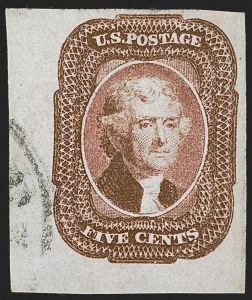 Sale 1254, Lot 726, 1851-57 Issues and Reprint