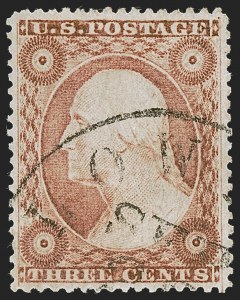 Sale 1254, Lot 736, 1851-57 Issues and Reprint