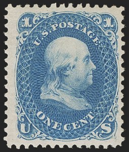 Sale 1254, Lot 765, 1875 Re-Issue of 1861-66 Issue