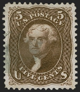 Sale 1254, Lot 769, 1875 Re-Issue of 1861-66 Issue
