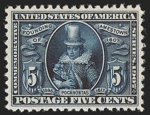 Sale 1254, Lot 935, Jamestown, 1908-12 Issues