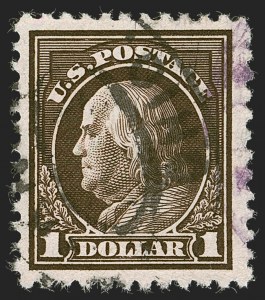 Sale 1255, Lot 1002, Washington-Franklins and Later 20th Century Issues (Scott 339-599A)