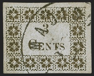 Sale 1255, Lot 1168, Confederate States: Postmasters' Provisionals