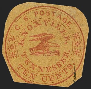 Sale 1255, Lot 1177, Confederate States: Postmasters' Provisionals