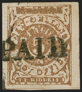 Sale 1255, Lot 1189, Confederate States: Postmasters' Provisionals